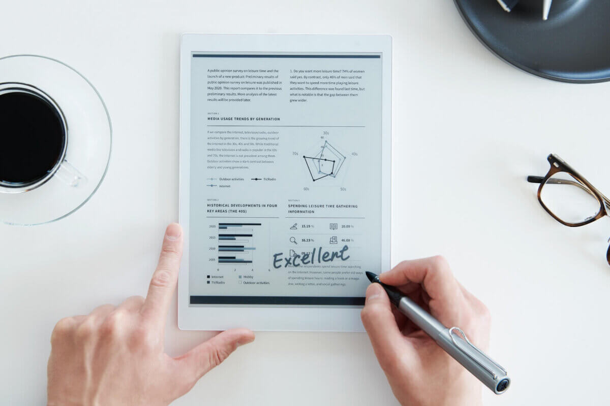 Les meilleures liseuses pour musiciens