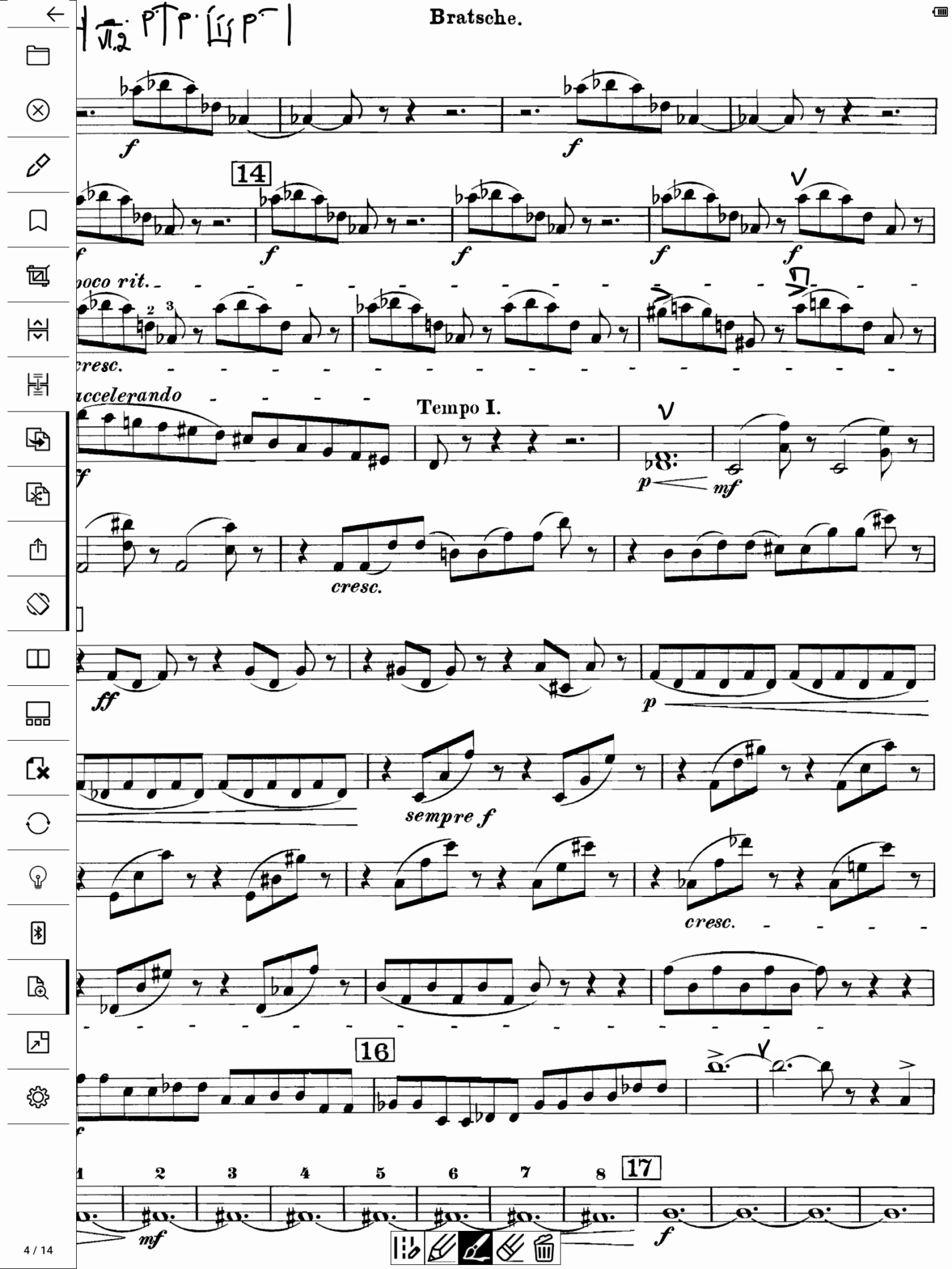 PadMu 4, la liseuse pour musiciens - Lecture de partitions avec PadMu Reader