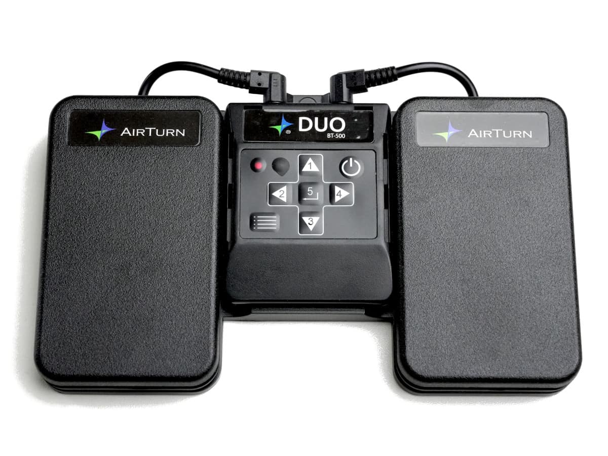 AirTurn Duo 500, pédale bluetooth