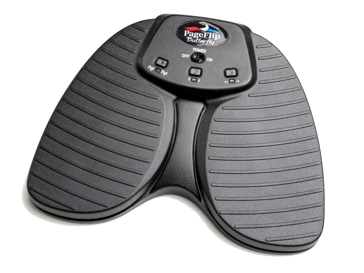 PageFlip Butterfly, pédale bluetooth