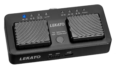 Lekato mini-pédale Bluetooth