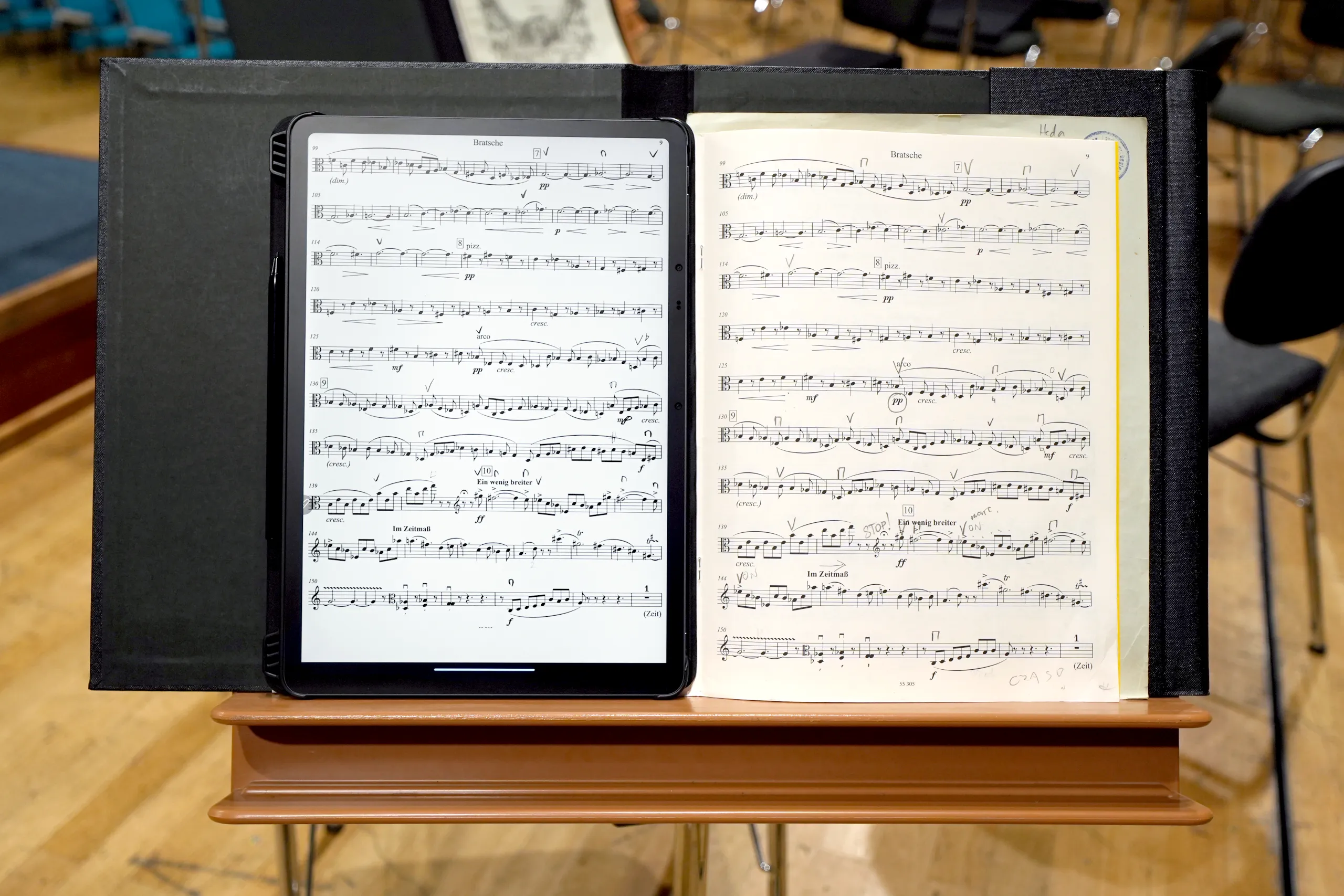 Le test du TCL NxtPaper 14 par un musicien