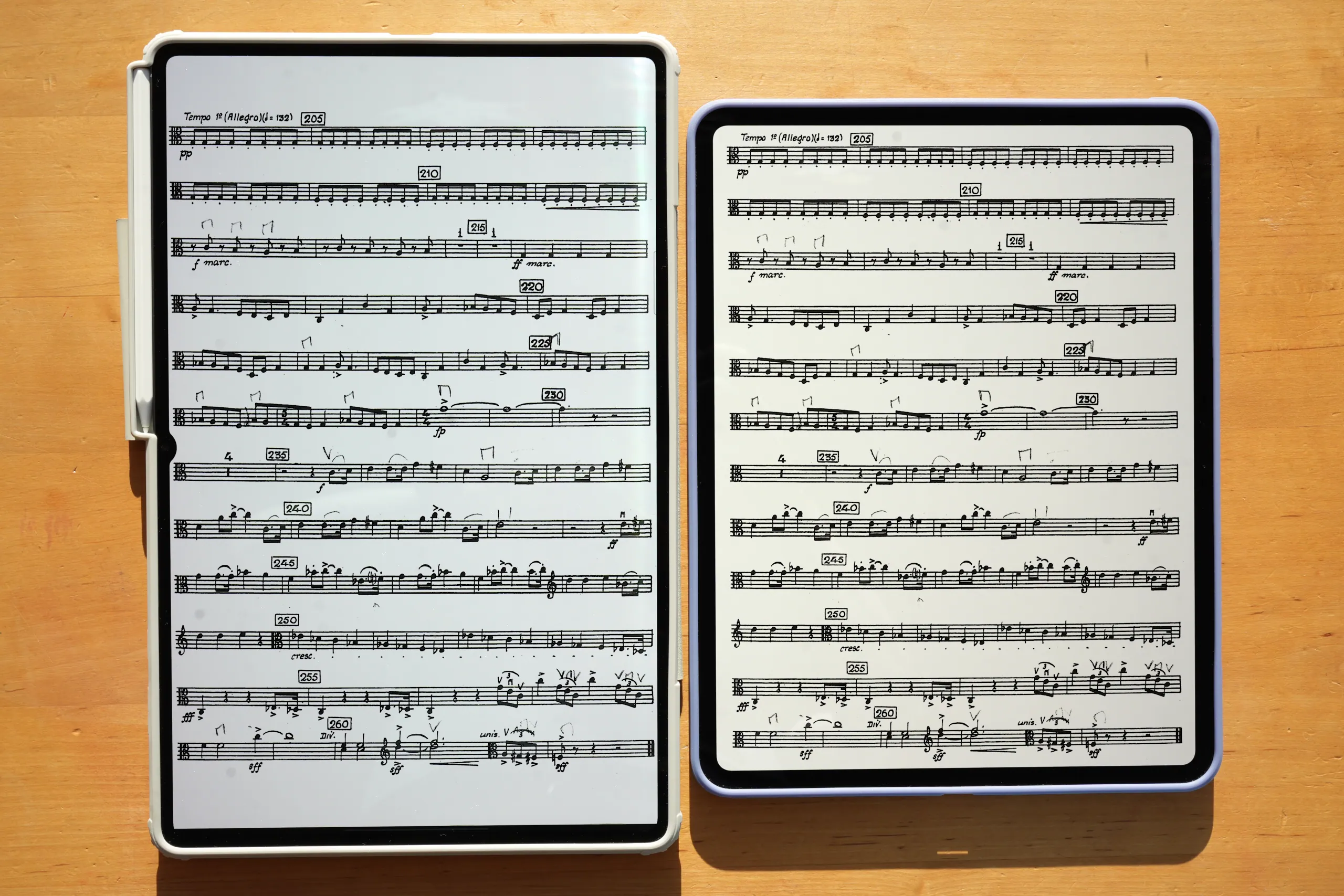iPad ou tablette pour lire des partitions de musique - Samsung Galaxy Tab Ultra vs iPad Pro 13